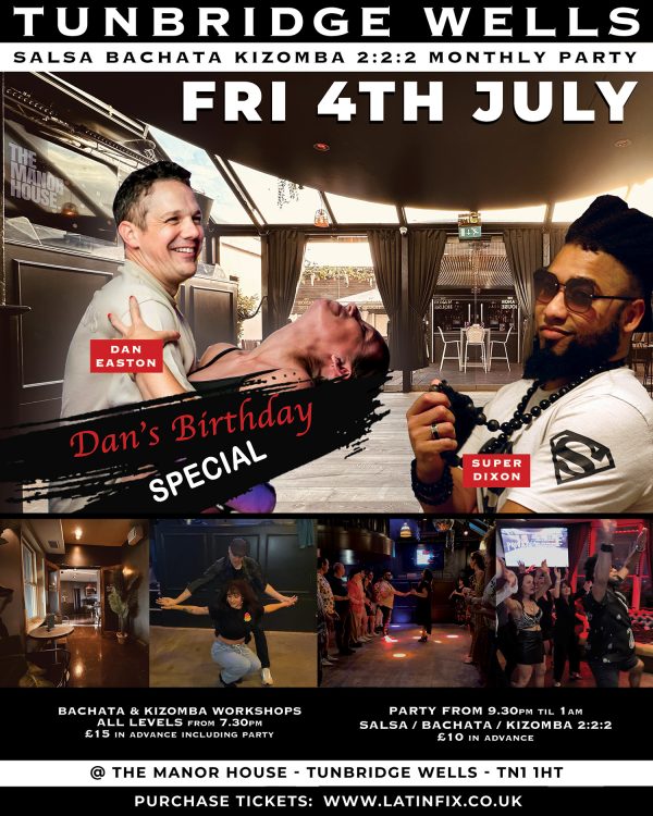 Latin Fix Party Friday 4th July 2025