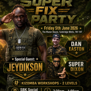 Latin Fix Party Friday 5th June 2026 - Jeydikson