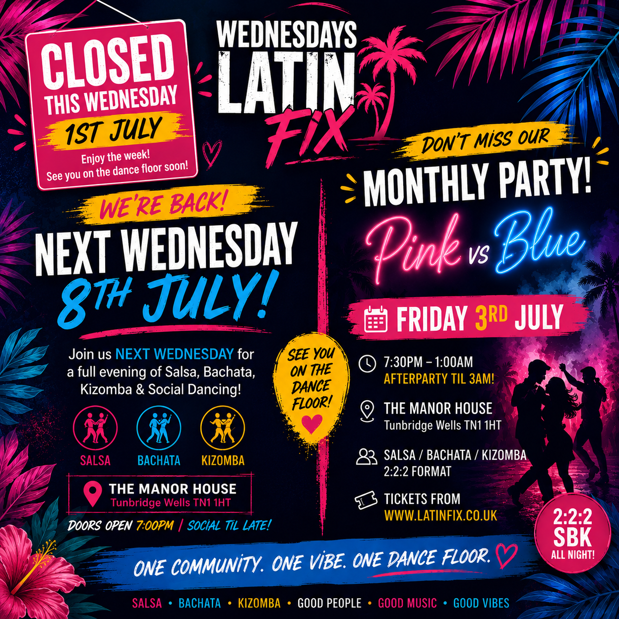 Latin Fix closure notice
