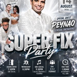 Latin Fix Party Friday 14th August 2026 - Peynao Bachata
